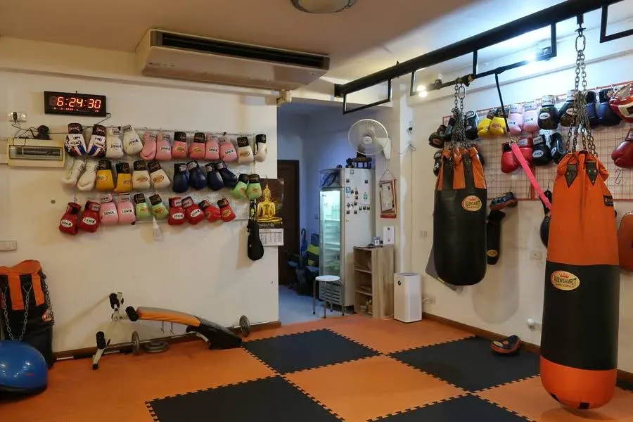 Muay Thai gym in Thailand