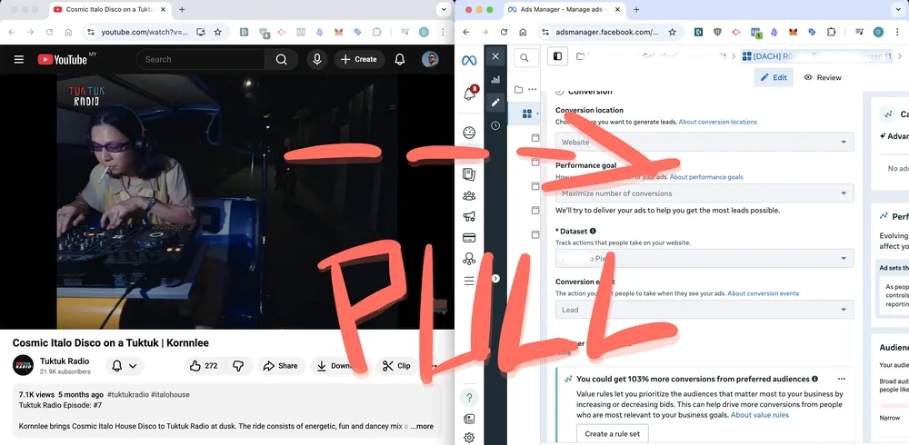 Pulled from Bangkok to Meta Ads